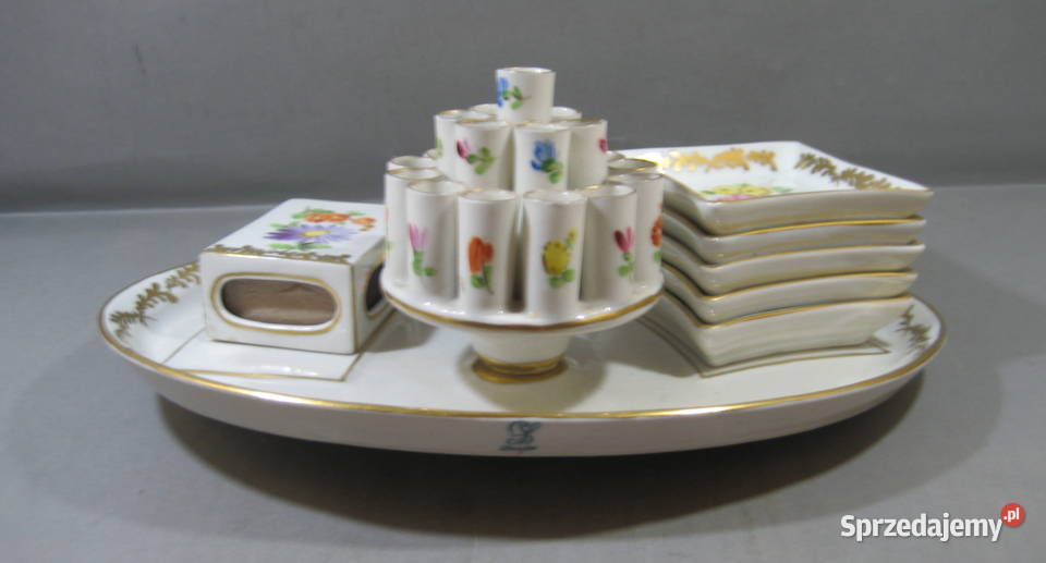 Przedwojenna Porcelana Potschapel Dresden Warszawa sprzedam