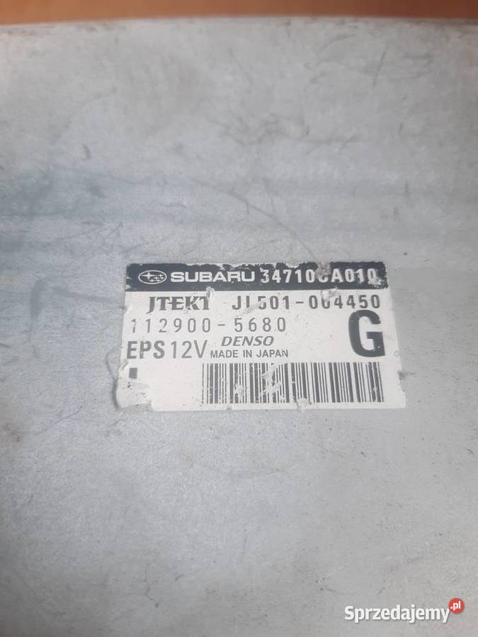 Subaru modem sterujący elektrycznym wspomaganiem