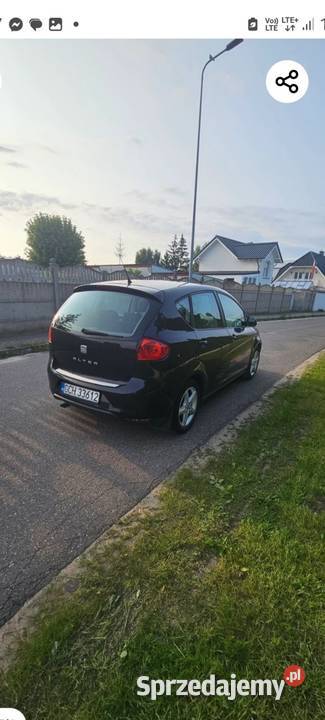Seat altea 2011 Zadbany czarna perła pomorskie Chojnice