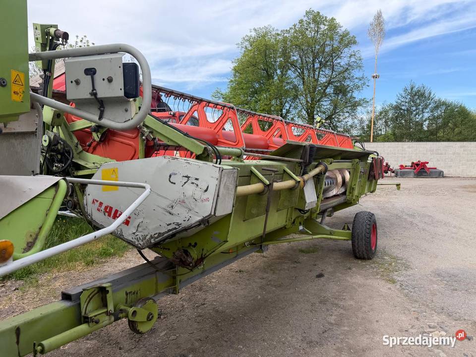 Claas Lexion 450 Evo heder 75m dolnośląskie Nowa Ruda