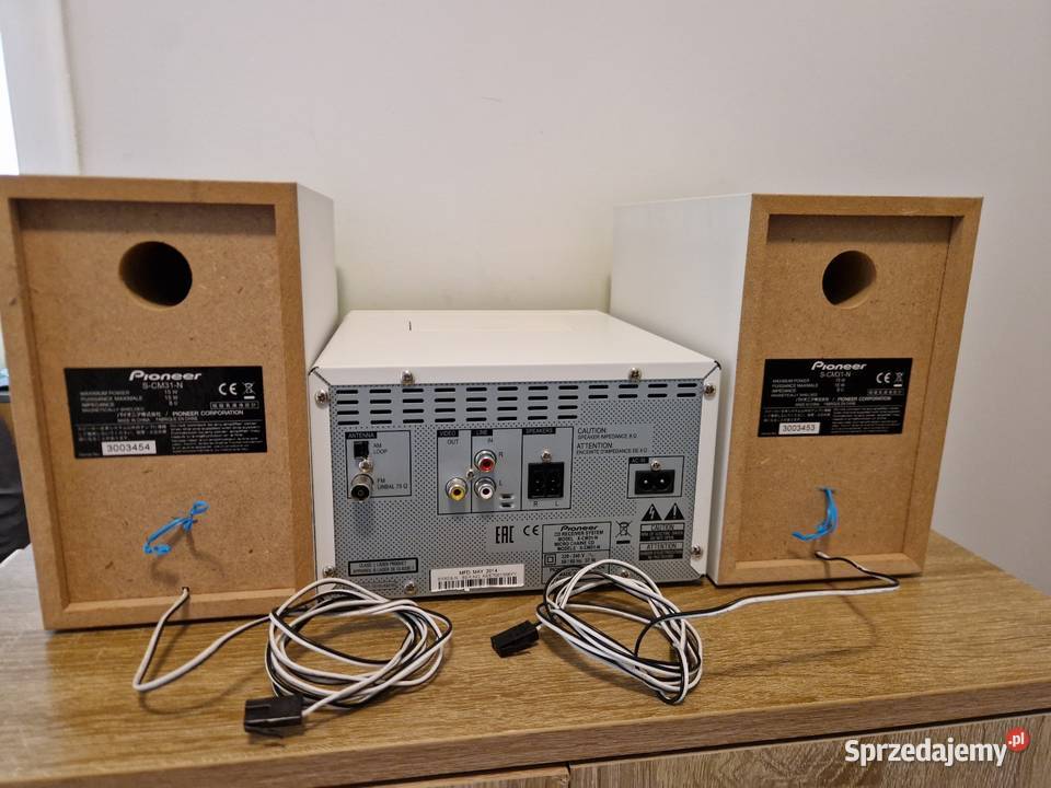 Radio Mini Wieża Pioneer z Bluetooth Radioodtwarzacze kujawsko-pomorskie Bydgoszcz