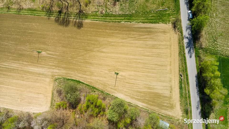 Sprzedam działkę budowlaną 28 ar 2800m2 małopolskie Ryglice