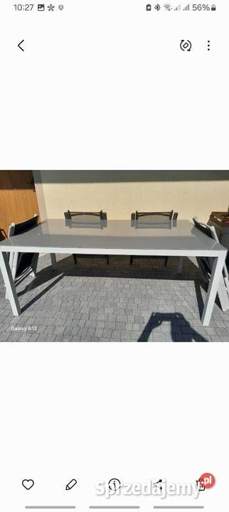 Stół ogrodowy z krzesłami łódzkie Piotrków Trybunalski