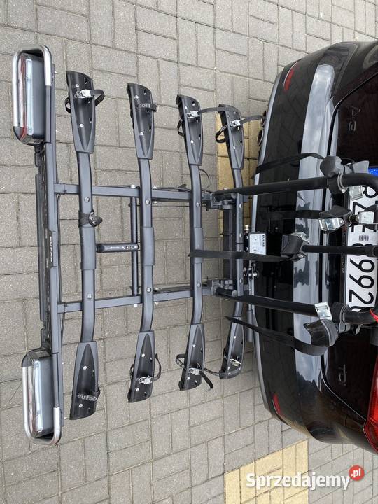Bagażnik na cztery rowery Eufab na hak Rzeszów sprzedam