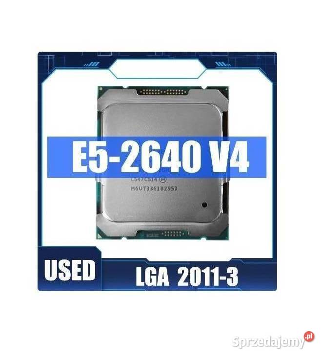 Intel Xeon E52640 V4 gniazdo LGA 20113 10 rdzeni