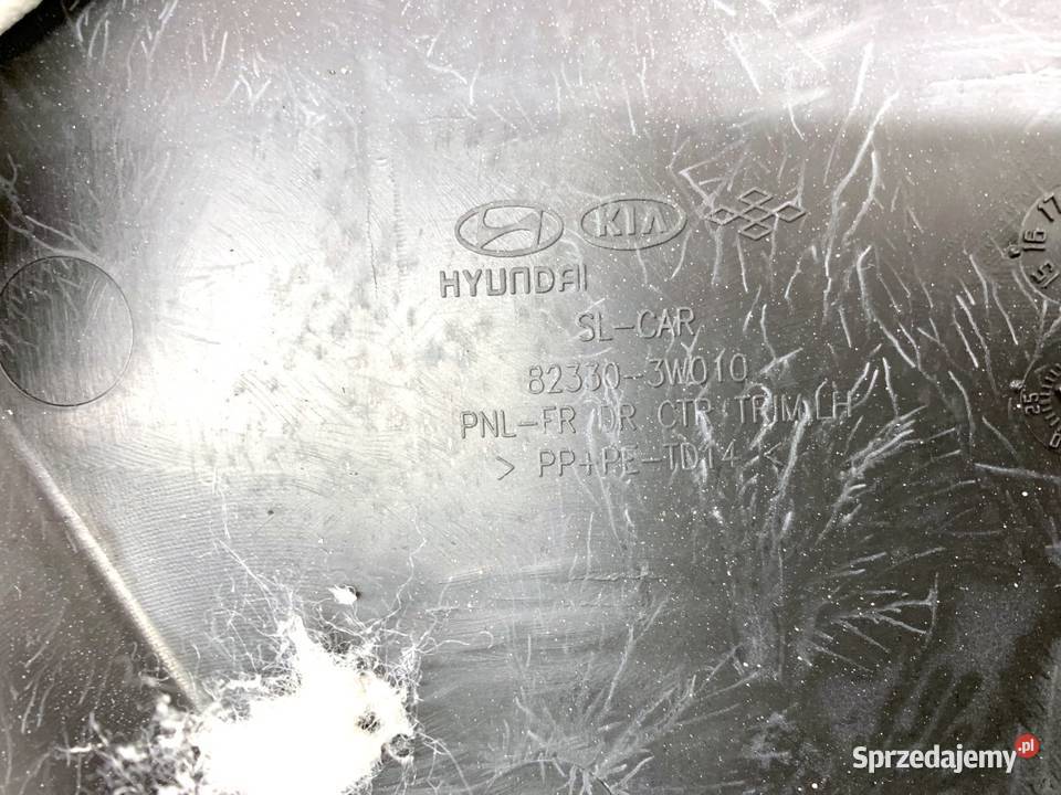 BOCZEK DRZWI LEWY PRZÓD KIA SPORTAGE III