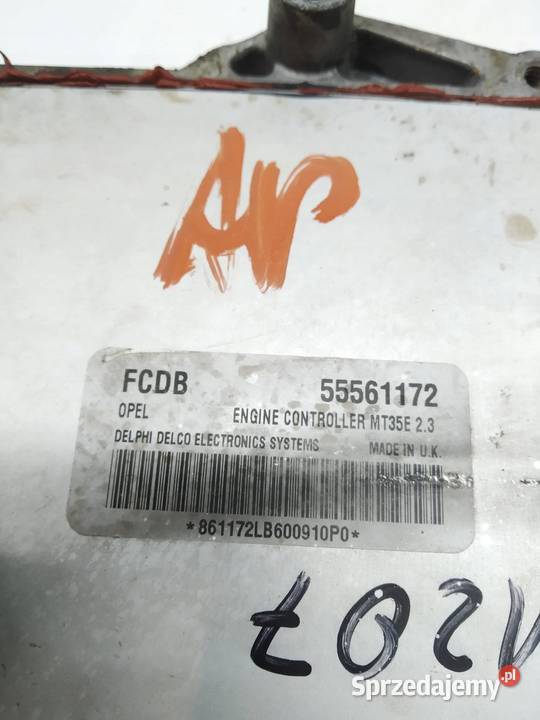 STEROWNIK SILNIKA 55561172 16 B 104 Opel Astra
