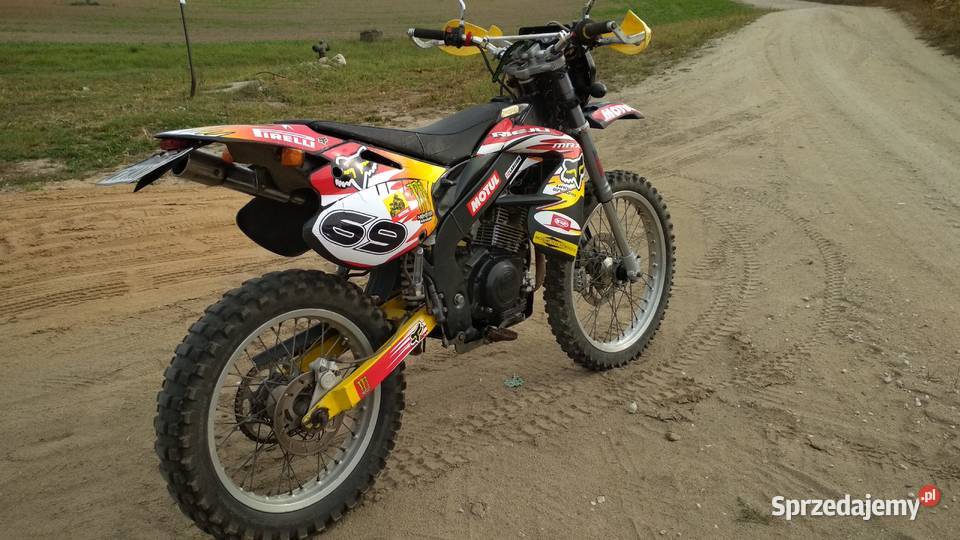 Rieju mrx 125 4t enduro cross mrt Yamaha XT 125 czterosuwowy Rieju Brodnica