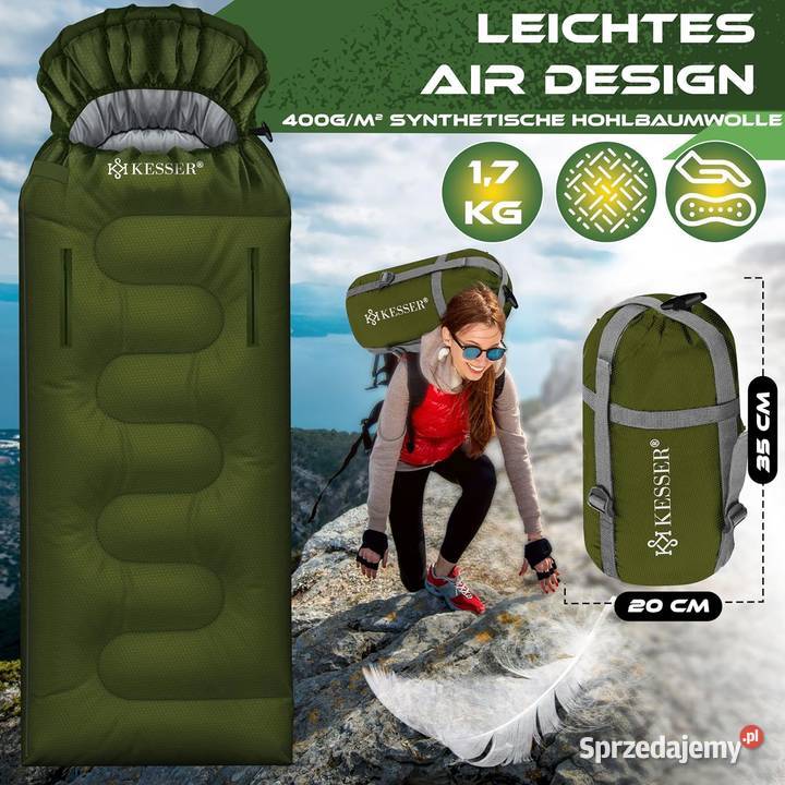 Śpiwór outdoorowy 22083 Sport i Wypoczynek Ruda Śląska