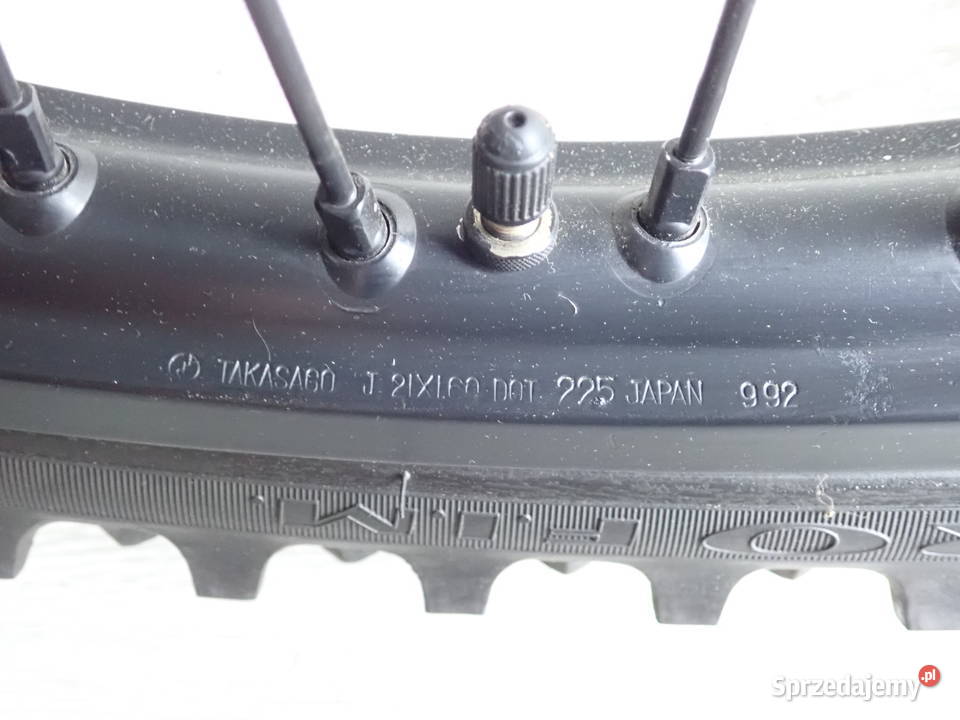 Koło Przód Takasago 21 x 160 Opona Tarcza Suzuki Strzelce Krajeńskie