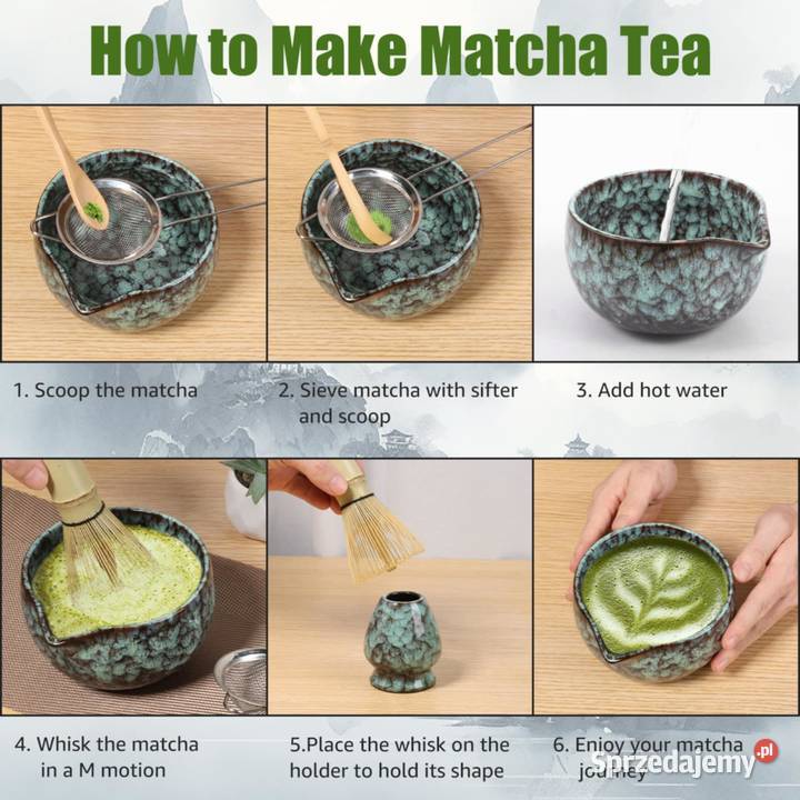 Zestaw macha nowy Warszawa