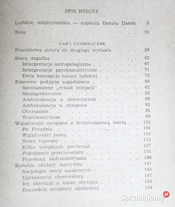 Rany symboliczne Rytuały inicjacji Bruno Rok wydania 1989 Pozostałe sprzedam