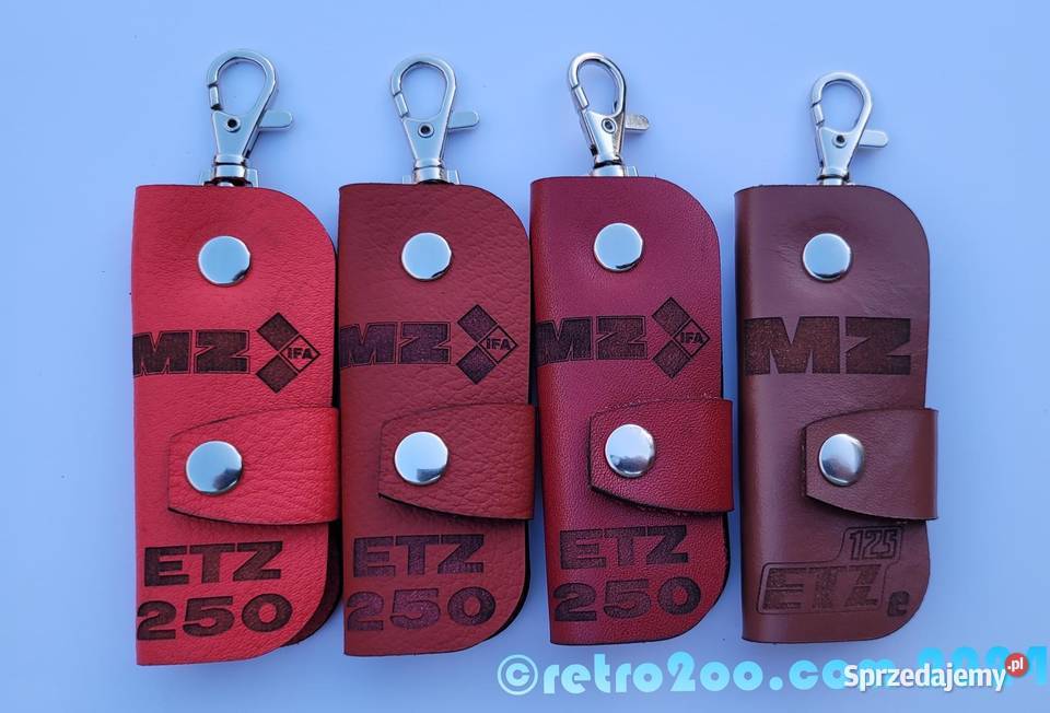 MZ ETZ 250 etui brelok klucze DDR PRL kluczyki Krosno