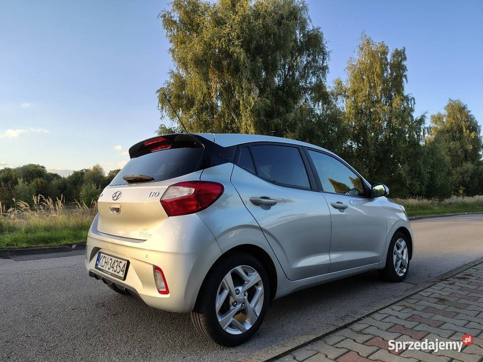 Podgrzewane fotele i kierownica CarPlay lakier metallic i10 Chrzanów