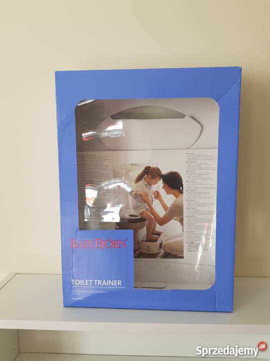 BABYBJORN nakładka na sedes kolor białyczerwony Wanienki i nocniki sprzedam