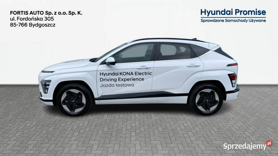 Hyundai Kona 65 kWh zasięg 514 EXECUTIVE Pompa isofix Bydgoszcz