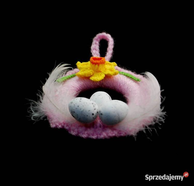 Zawieszka ozdoba wielkanocna szydełkowa 8 Z215 opolskie sprzedam