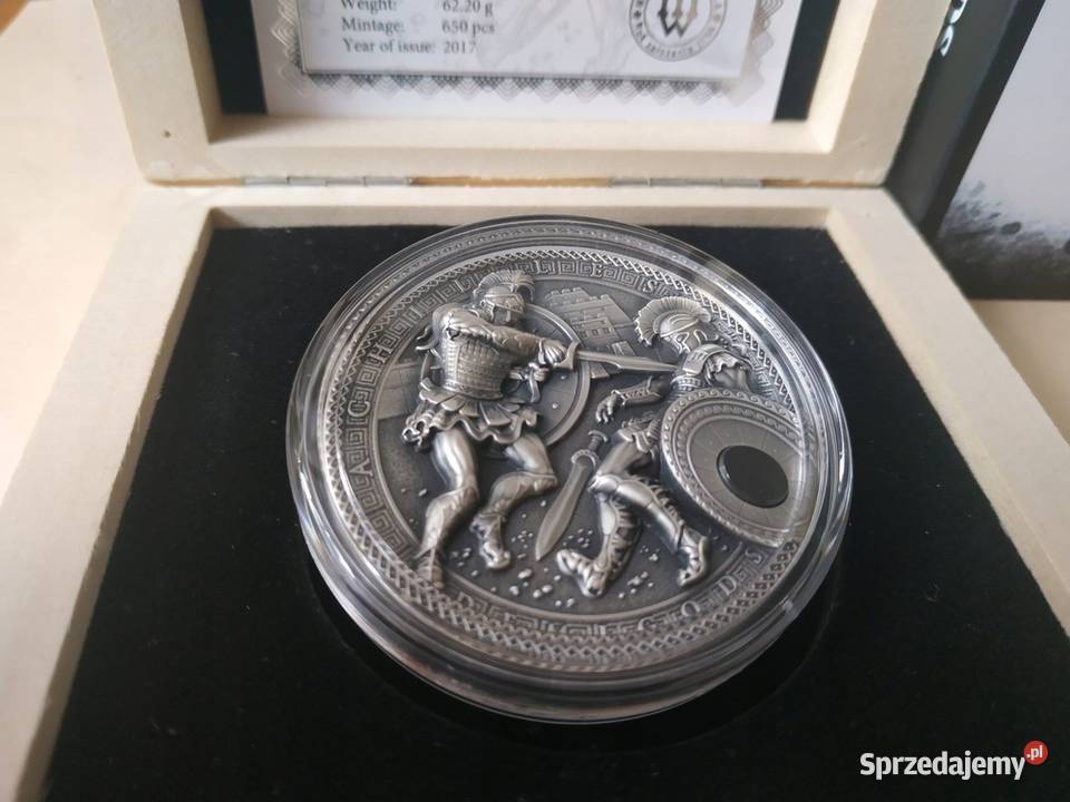 2017 Niue Island 2 Półbogowie Achilles i Hektor Warszawa