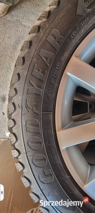 Alufelgi 16 cal 5x100 opony zimowe Goodyear zachodniopomorskie Trzebiatów