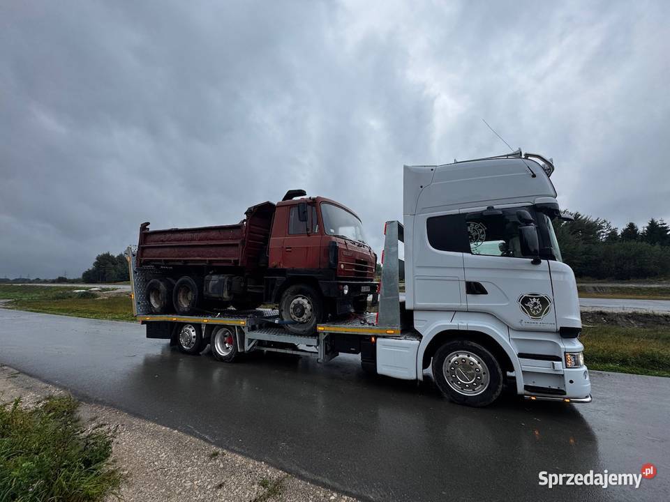 Scania R450 Autolaweta Pomoc Drogowa serwisowany w ASO Ostrowiec Świętokrzyski