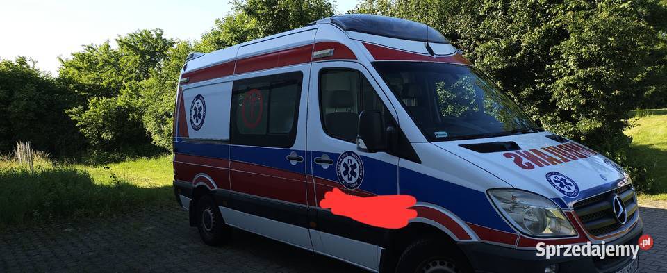 Ambulans karetka Mercedes Sprinter 319cdi 190KM Biskupiec sprzedam