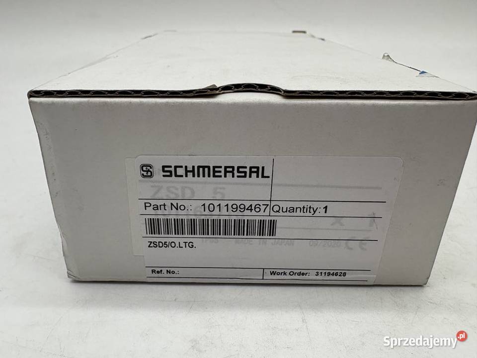Schmersal 101199467 ZSD5OLTG Safety switch mazowieckie Warszawa sprzedam