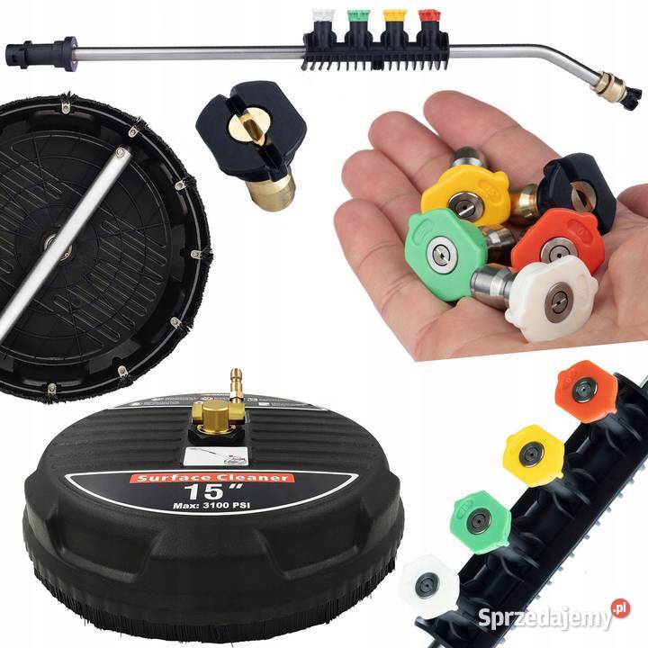 Szczotka TRacer 15 z Lancą i 5 Dyszami 160 bar Ludźmierz sprzedam