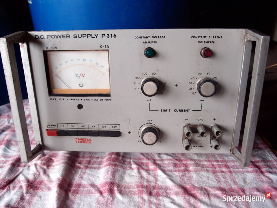 Zasilacz napięcia 050V 01A Regulator napięcia Łódź