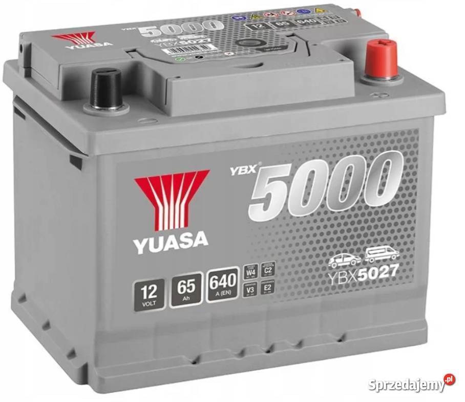 Akumulator YUASA Silver 12V 65Ah 640A SOSNOWIEC