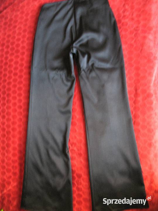 Spodnie damskie satyna 36 S biodra 96 Bez wzoru mazowieckie Siedlce sprzedam