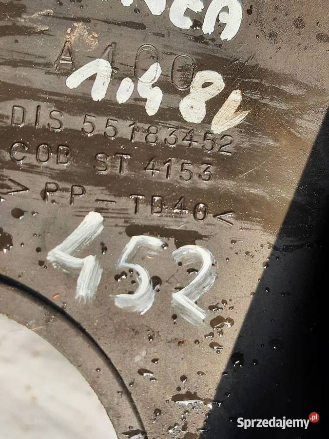 Fiat Linea Panda III 14 55183452 obudowa paska łódzkie