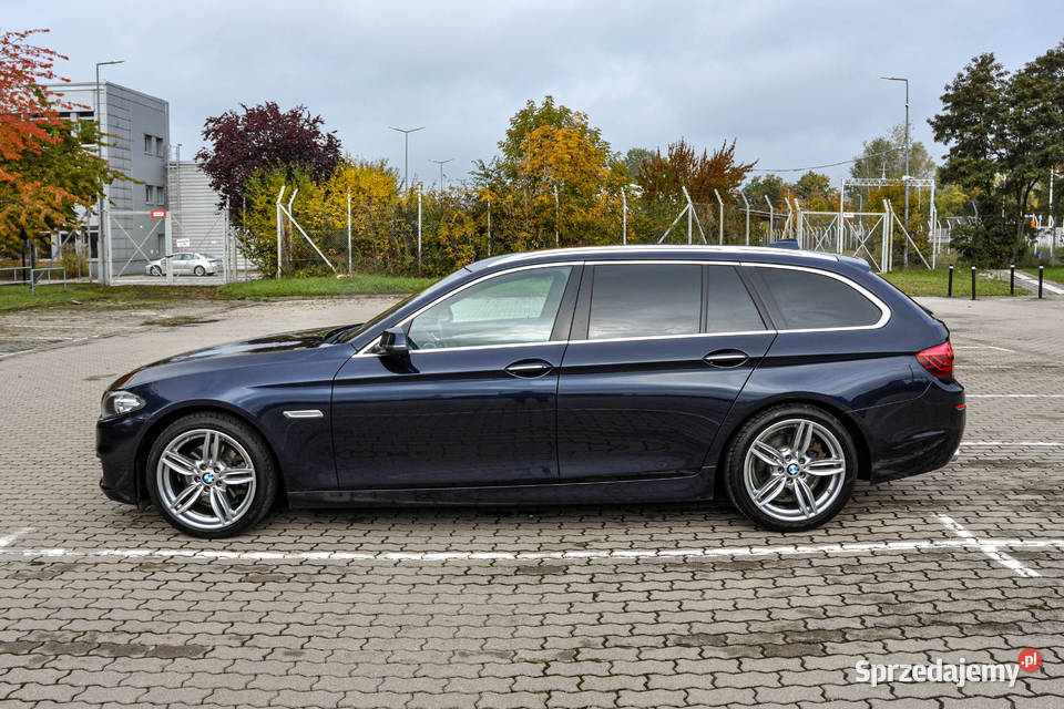 BMW Seria 5 20d 190 Automat Lift 2016 r Skóry Wrocław