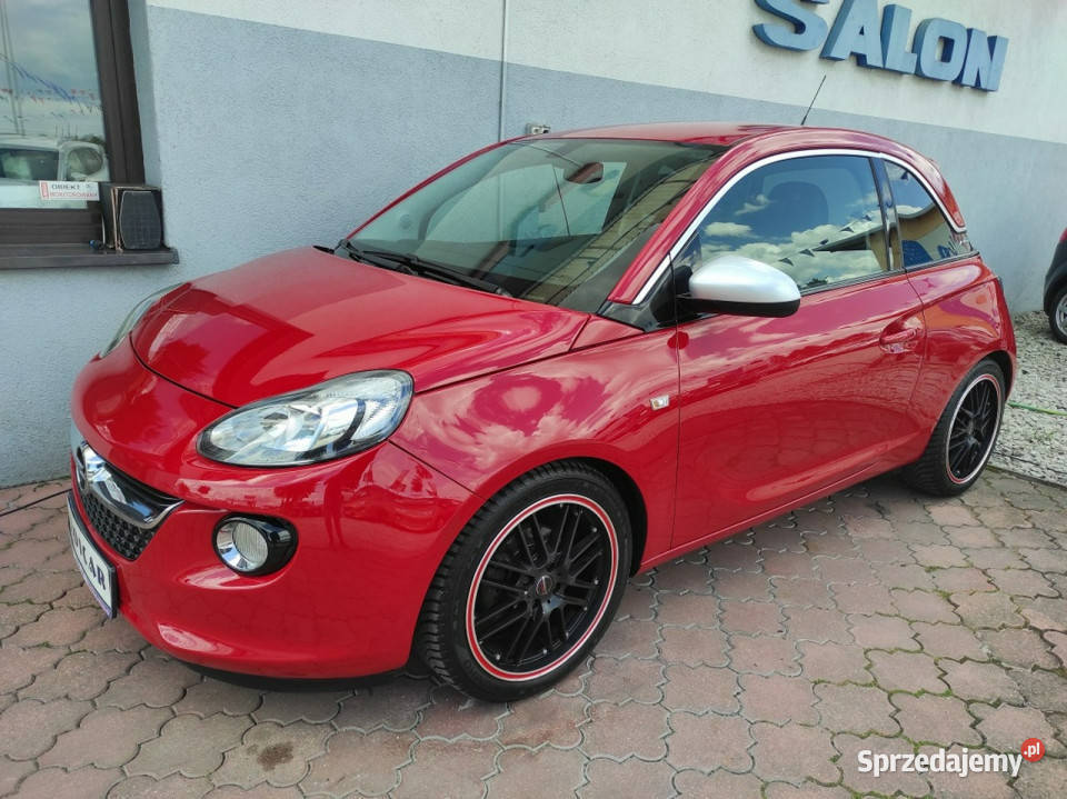 Opel Adam 14 bez turbo Tempomat Półskóra śląskie Racibórz