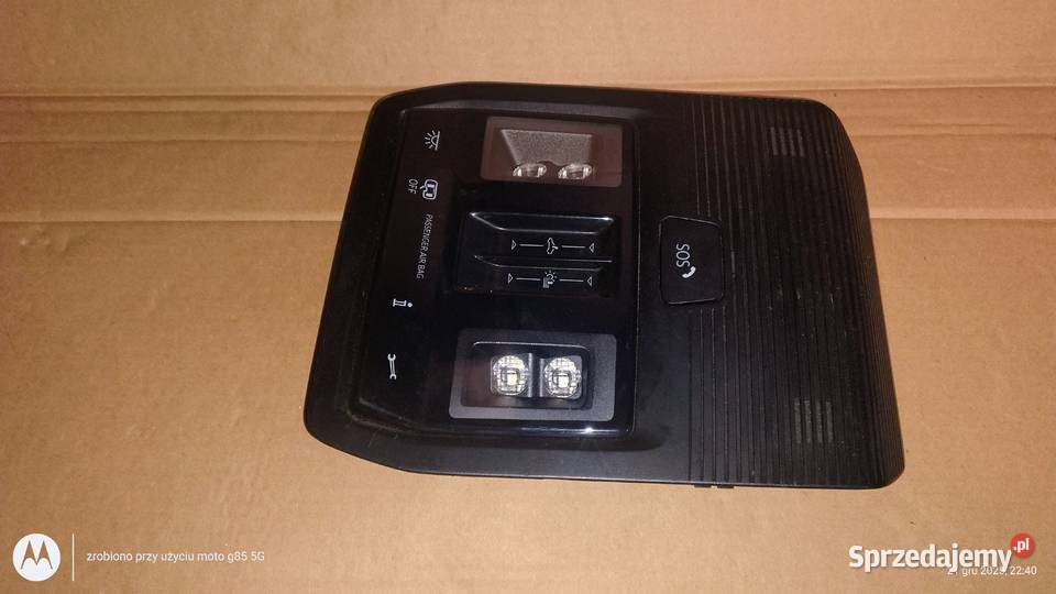 VW Golf 8 lampka podsufitki czarna 5H0 Lubin sprzedam