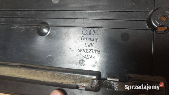 PODSTAWA RAMKA TABLICY REJESTRACYJNEJ AUDI A6 C8 Pozostałe podkarpackie Rzeszów