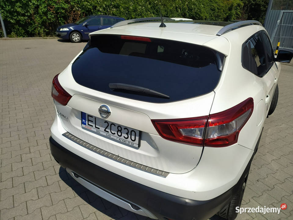 Nissan Qashqai 12 DIGT TEKNA Krajowy nieuszkodzony Łódź
