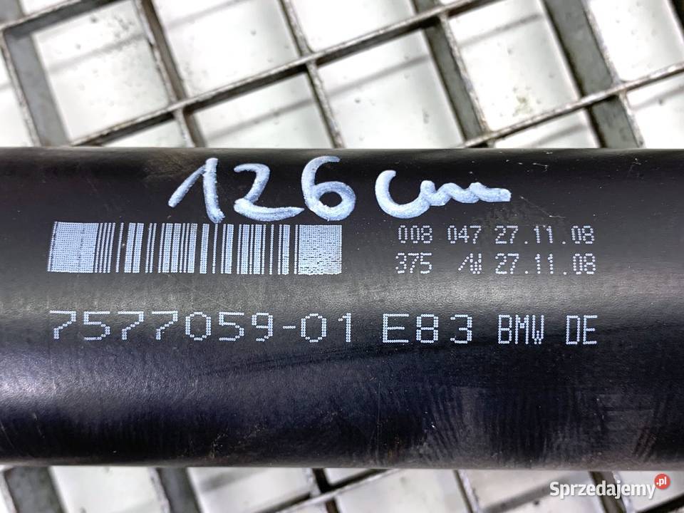 WAŁ NAPĘDOWY TYŁ BMW E83 SUV 0311 20 177 7577059 sprzedam