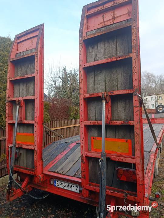 Naczeka niskopodłogowaTRAILERS śląskie Grzawa