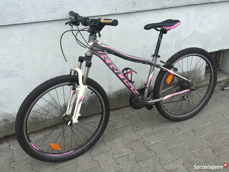 Rower KROSS LEA F2 różowografitowy Warszawa sprzedam