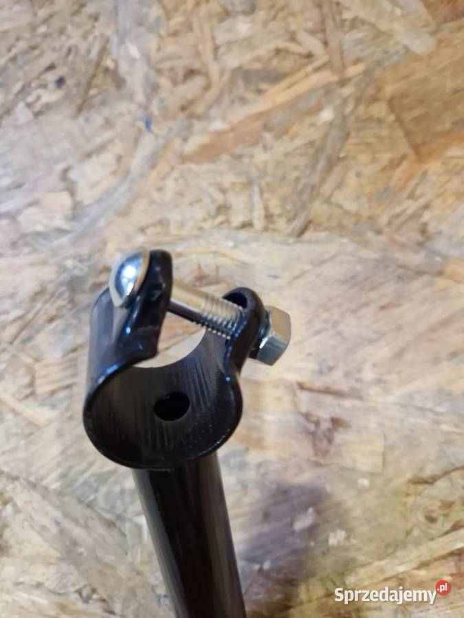 PROWADNIK PCHACZ RĄCZKA UCHWYT DO ROWERKA czarny