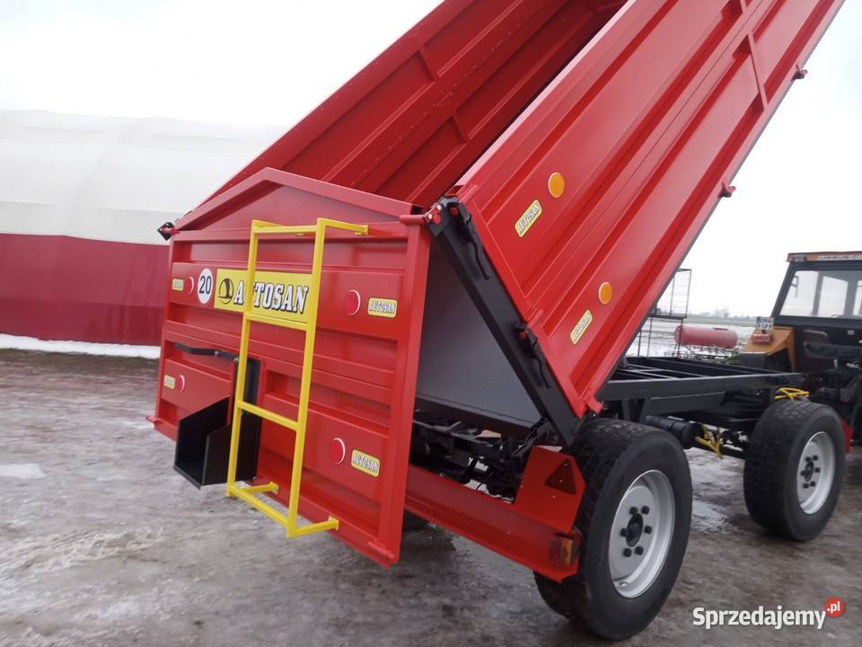 Przyczepa wywrotka nieuszkodzony Osięciny