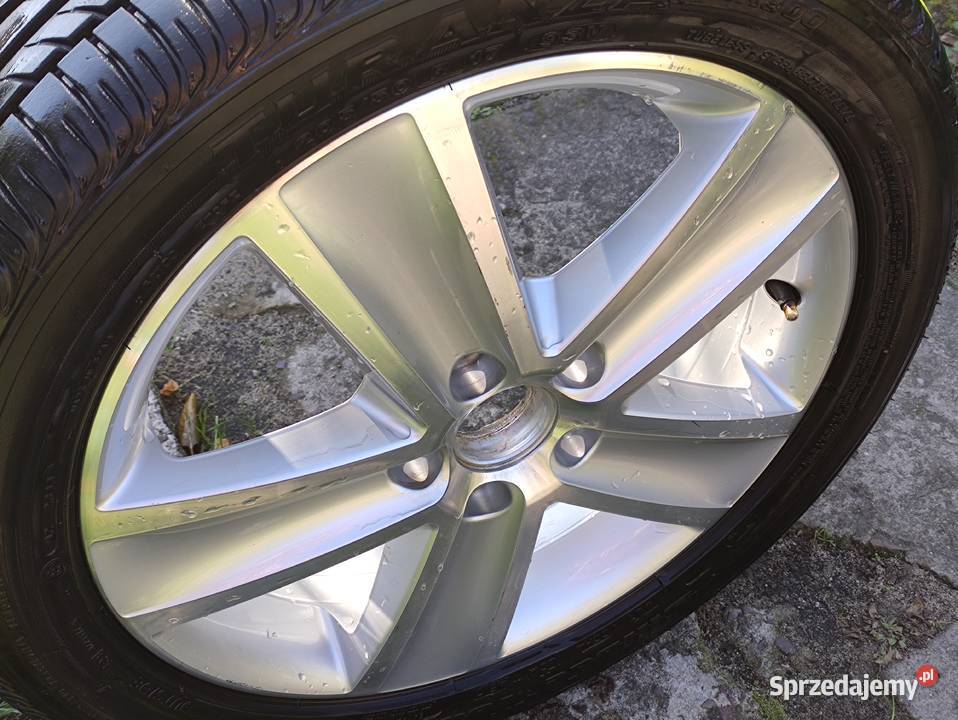 1sztuka VW Caddy 2k5 17x6 ET50 5x112 Borbet BTG Opony i felgi sprzedam