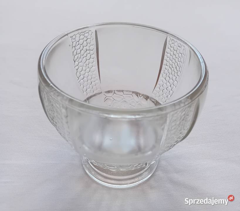 Pucharek art deco huta Hortensja Koźminek sprzedam