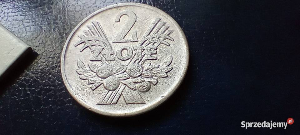 Stare monety 2 złote 1974 Jagody PRL Polska Lesko