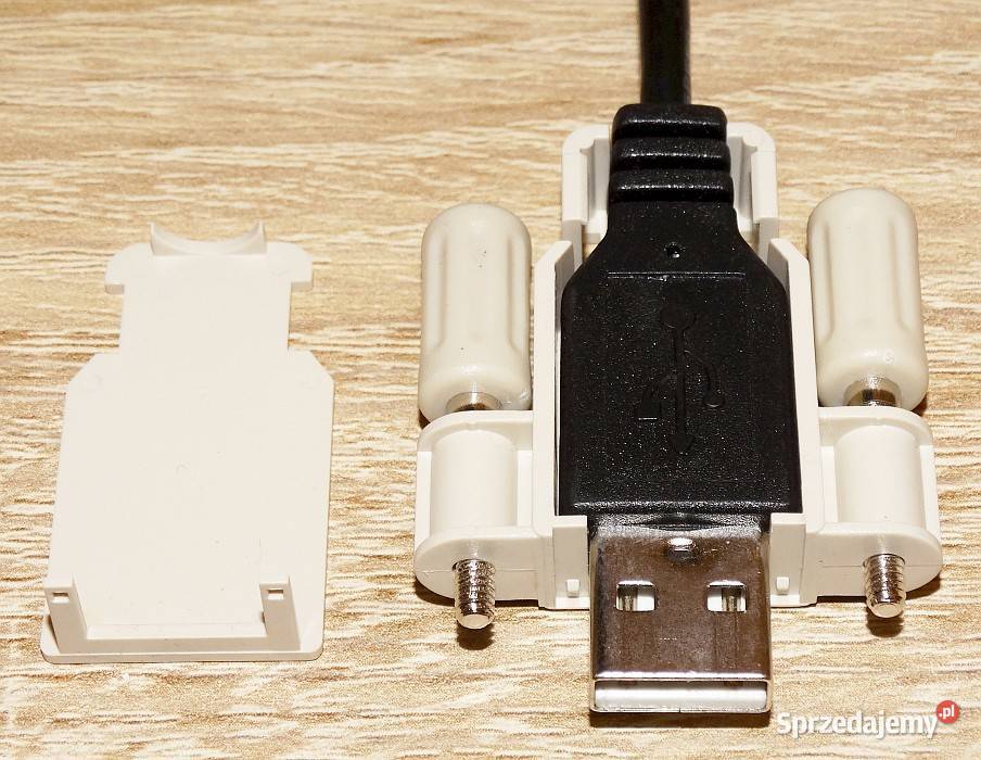 Osłona zatrzaskowa wtyku USB A umożliwiająca Telefony i Akcesoria Gliwice