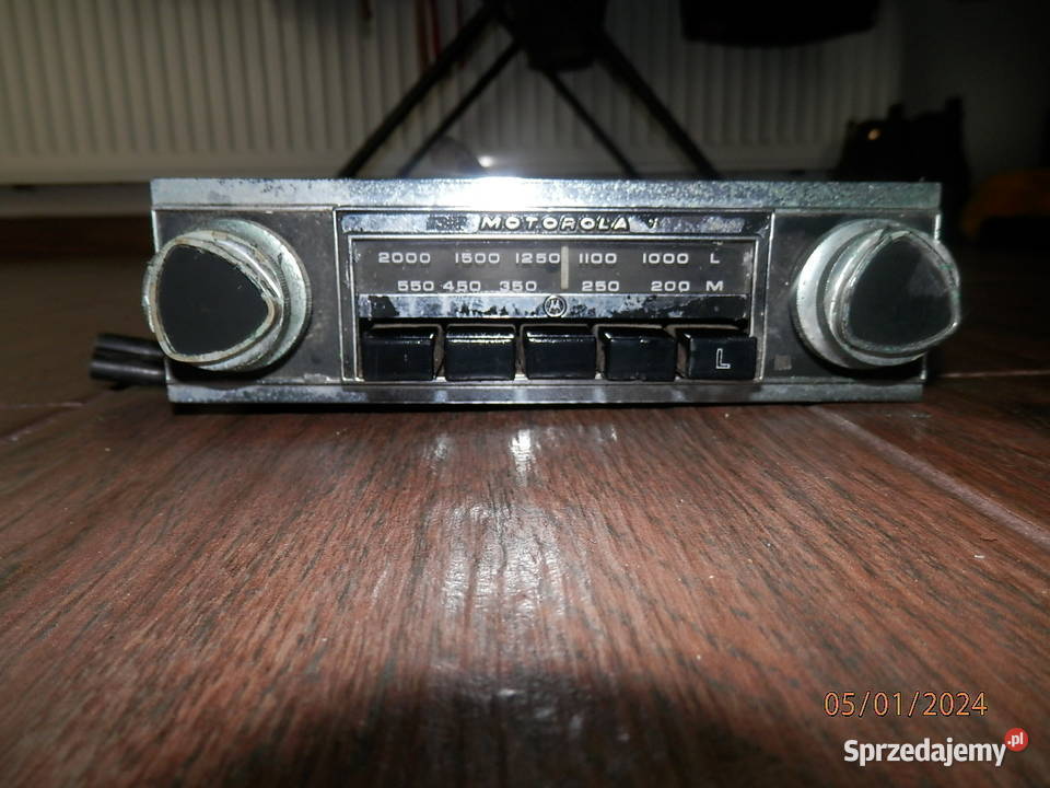 Stare radio samochodowe Motorola 114