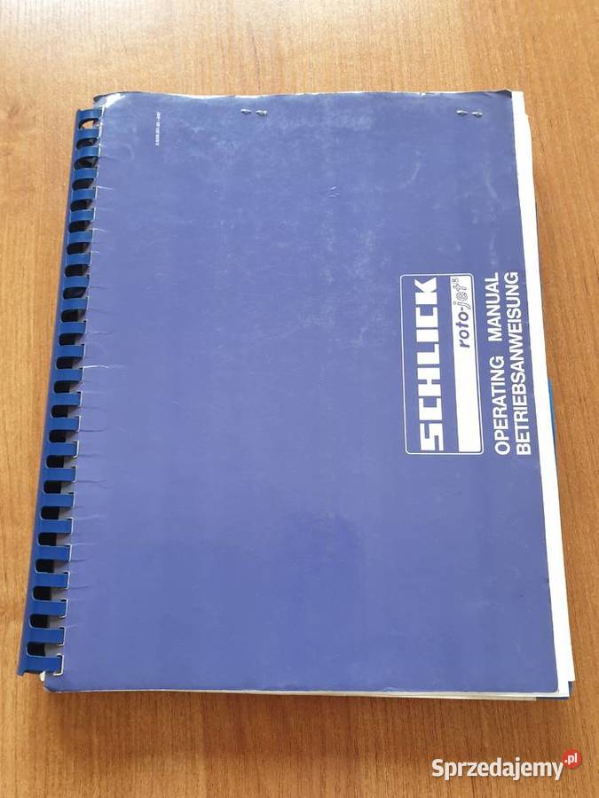 Schlick RB 1250 Śrutownica komorowa przelotowa Czernichów