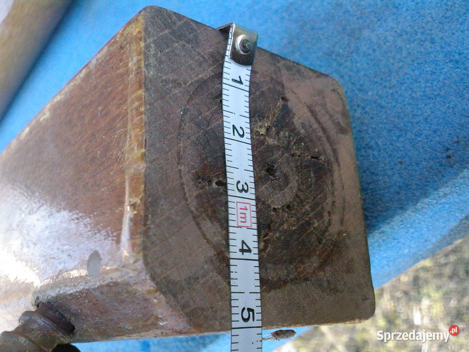 Nogi do stołu z PRLu przykręcane na motylki 4 śląskie Knurów