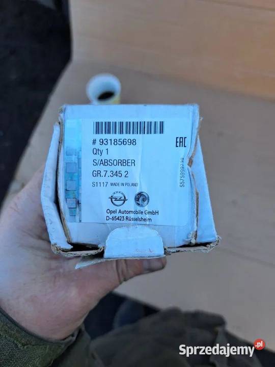 Amortyzator tył tylny Opel Corsa C ZT 93185698 osobowe