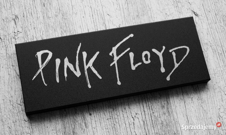 Pink Floyd logo grawerowane na blasze obrazek
